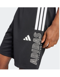 Pantaloncino Uomo Adidas Tiro Wordmark - Nero 2