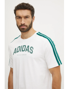 Adidas College Tee Men's T-Shirt - White