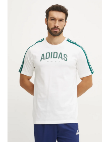 Camiseta Adidas College Tee para hombre - Blanco