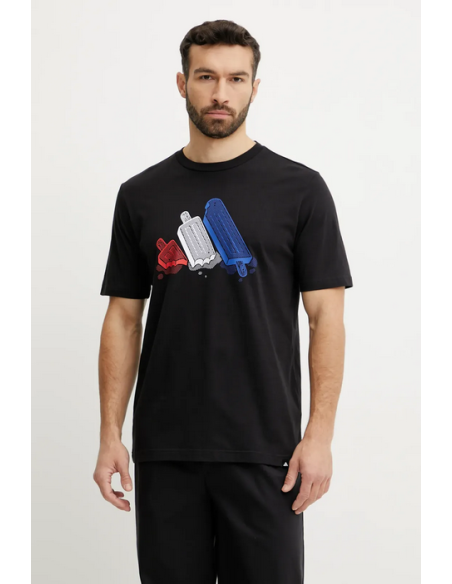 Adidas Ice Graphic Tee Men's T-shirt - Black