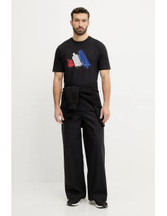 T-shirt Uomo Adidas Ice Graphic Tee - Nero 2