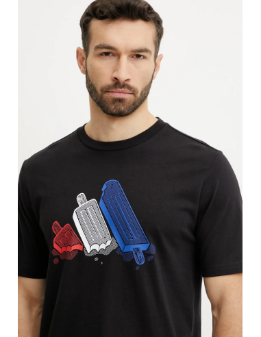 Adidas Ice Graphic Tee Herren T-Shirt - Schwarz