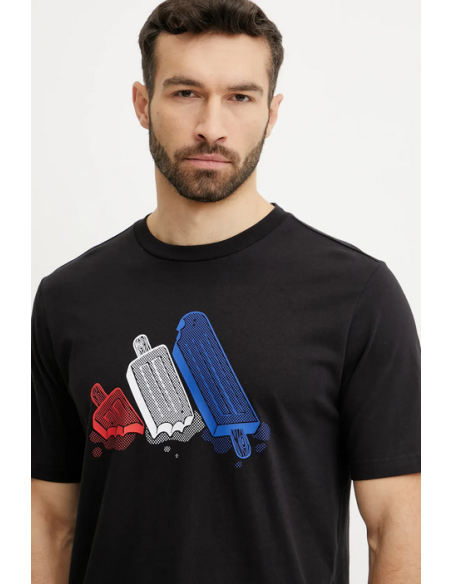 T-shirt Adidas Ice Graphic Tee pour homme - Noir