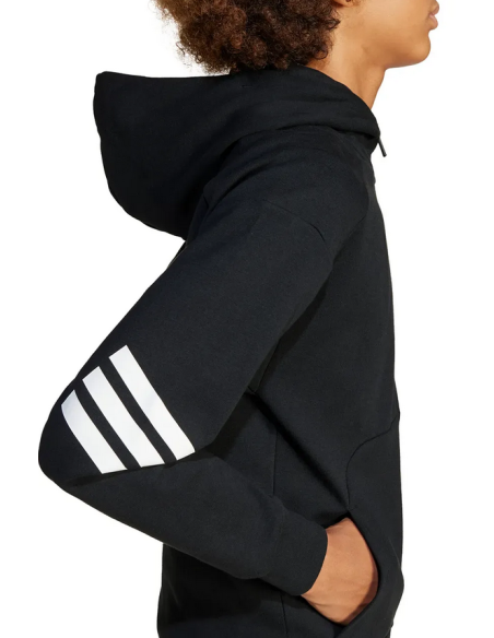 Adidas Future Icons 3-Stripes Unisex Jacket - Black