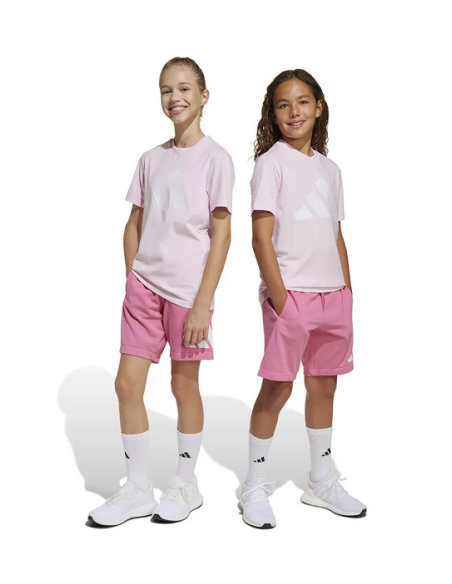 Adidas Essentials Tee Girls Set - Pink