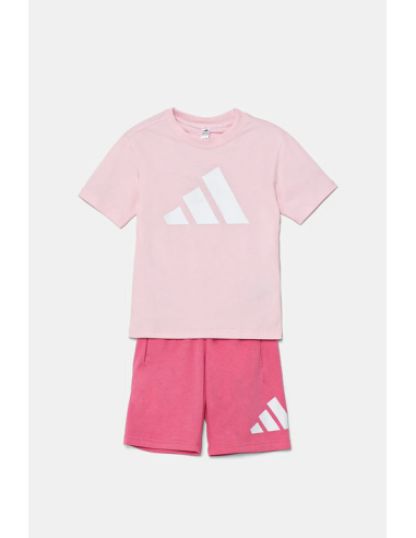 Completo Ragazza Adidas Essentials Tee- Rosa