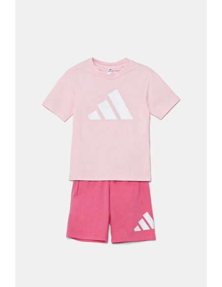 Completo Ragazza Adidas Essentials Tee- Rosa