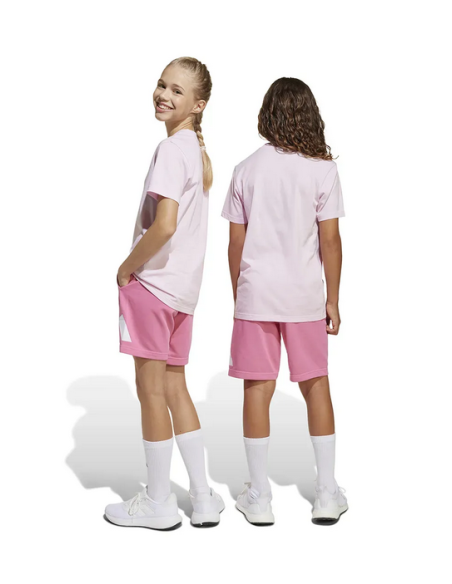 Adidas Essentials Tee Mädchen Set - Rosa