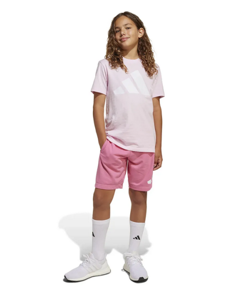 Completo Ragazza Adidas Essentials Tee- Rosa