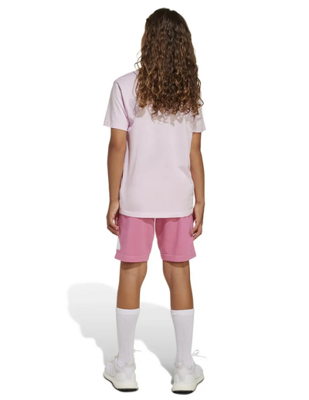 Adidas Essentials Tee Girls Set - Pink
