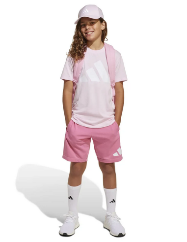 Completo Ragazza Adidas Essentials Tee- Rosa