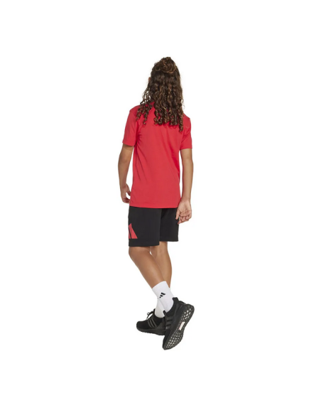 Adidas Essentials Tee Mädchen Set - Rot/Schwarz