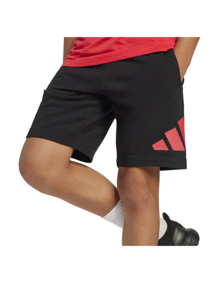 Adidas Essentials Tee Girls Set - Red/Black