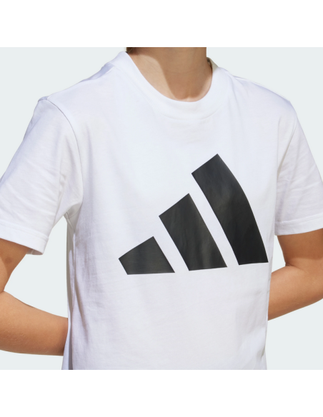 Adidas Essentials Tee Mädchen Set - Weiß/Schwarz