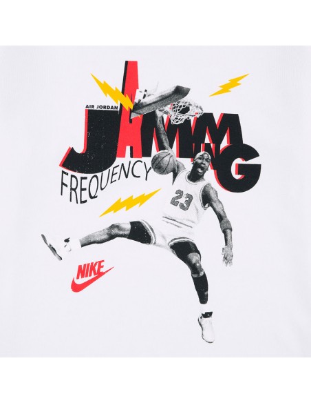 Air Jordan JDB MJ Jamming Jungen T-Shirt - Weiß