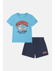 Tenue Converse CNVB TRAIL MIX FIT pour enfant - Bleu...