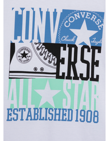 Converse Boxy Sneaker Boys Outfit - White/Black
