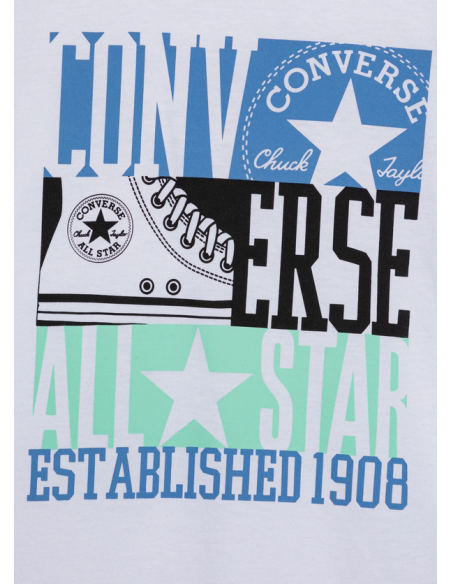 Converse Boxy Sneaker Boys Outfit - White/Black