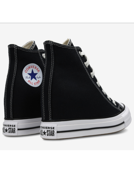 Converse All Star Classic Wedge Platform Women's Shoes - Black