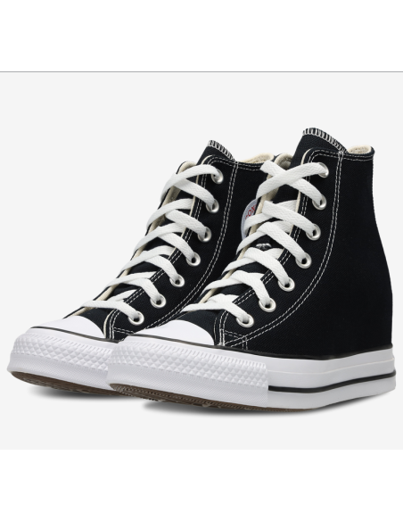 Converse All Star Classic Wedge Platform Damenschuhe - Schwarz