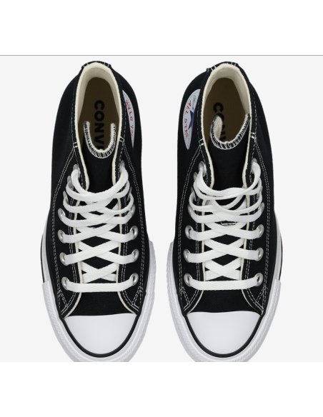 Zapatillas Converse All Star Classic Wedge Platform para mujer - Negras