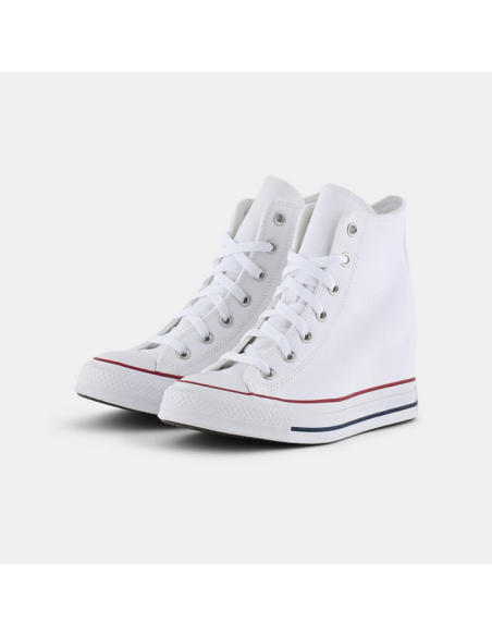 Chaussures Converse All Star Classic Wedge Platform pour femme - Blanc
