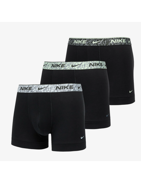 Tre Boxer Nike Everyday Cotton Stretch - Nero
