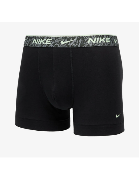 Trois boxers Nike Everyday en coton stretch - Noir