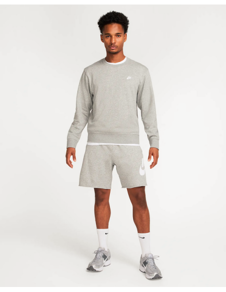 Pantaloncino Uomo Nike Club Alumni - Grigio