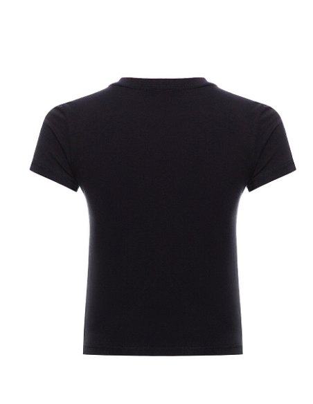Nike Sportswear Damen T-Shirt mit kurzem Slim Fit - Schwarz