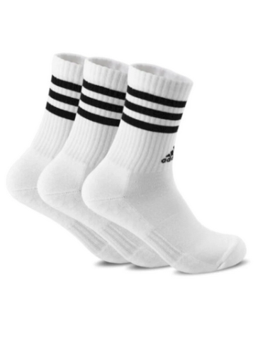 Tre Paia di Calze Adidas 3-Stripes Cushioned -...