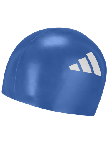 Adidas 3-Stripes Kids Swim Cap - Blue