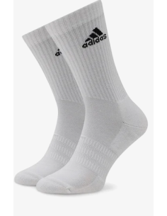 Tre Paia di Calze Adidas Cushioned - Bianco 2