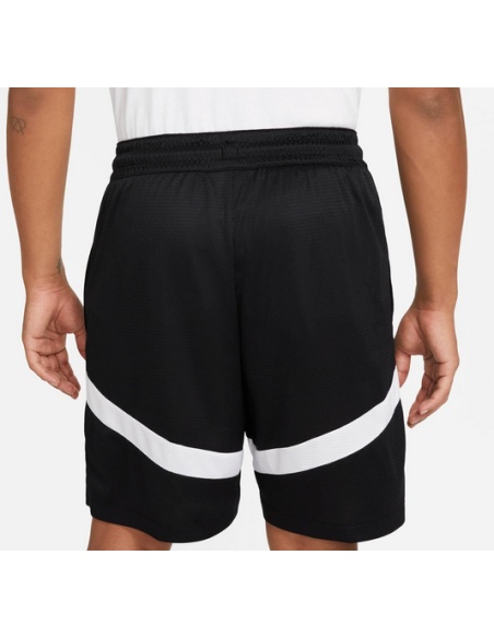Short Nike Icon Dri Fit pour homme - Noir/Blanc