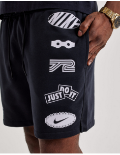 Pantaloncino Uomo Nike Club Flow Cycle - Nero 2