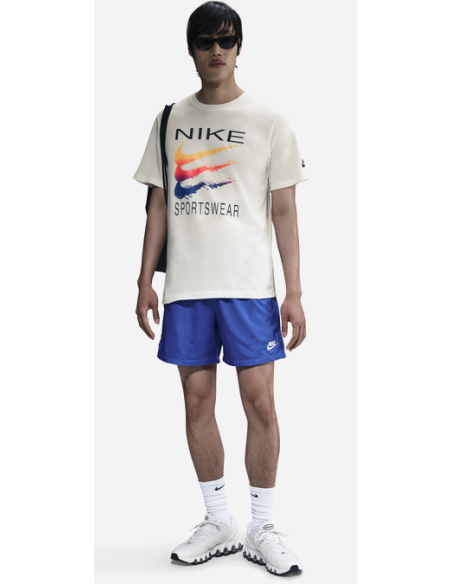 Nike Sportswear Graphic Swoosh Men's T-shirt - Beige