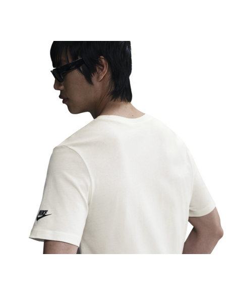 T-shirt Uomo Nike Sportswear Graphic Swoosh - Beige
