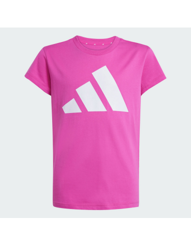 Adidas Big Logo Mädchen T-Shirt - Fuchsia