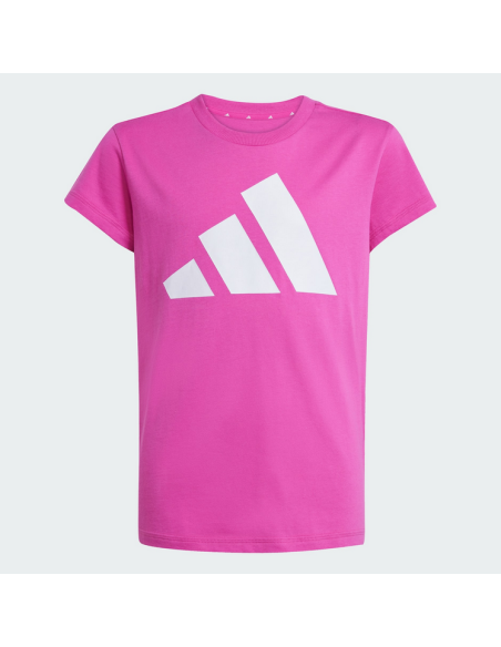 T-shirt Adidas Big Logo Fille - Fuchsiae