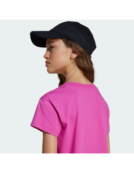 T-shirt Adidas Big Logo Fille - Fuchsiae