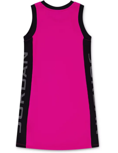 Jordan "She Takes Flight" Girl's Dress - Fuchsia/Black 2
