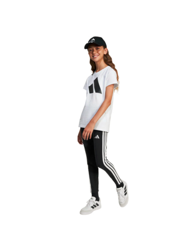 Camiseta Adidas Big Logo para niña - Blanco