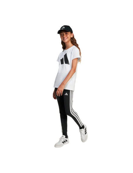 Adidas Big Logo Girl T-Shirt - White