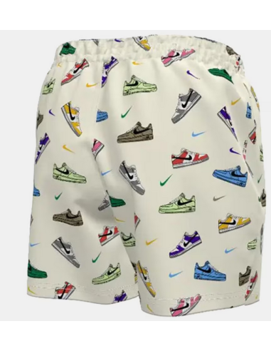 Nike 5 Volley Multi Print Herren Badeanzug - Beige