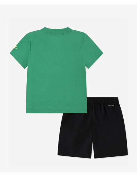 Ensemble t-shirt Nike Sportswear pour enfant - Vert/Noir