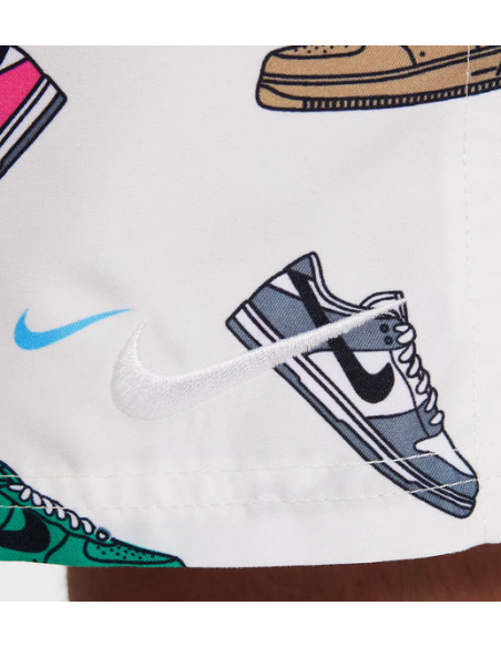 Maillot de bain Nike 7 Volley Multi Print pour garçon - Beige
