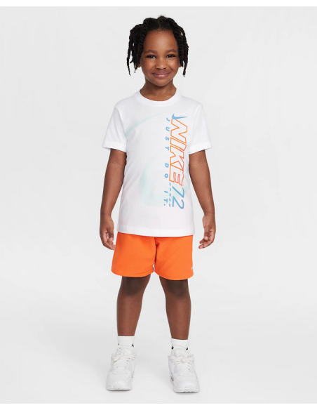 Nike Rhythm Kids Tee Set - White/Orange