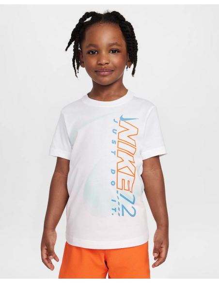 Nike Rhythm Kids Tee Set - White/Orange