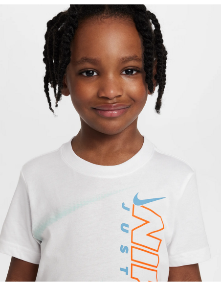 Nike Rhythm Kids Tee Set - White/Orange