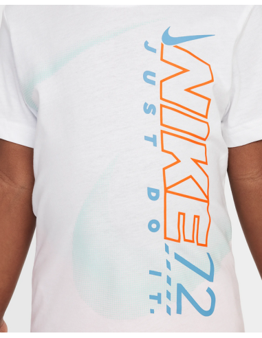 Nike Rhythm Kinder T-Shirt-Set - Weiß/Orange